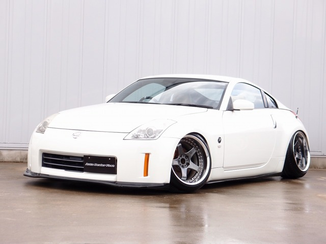 フェアレディZ 3.5 バージョン ST 326車高調 WORKGT518AW 記録簿11枚 茶革ETC