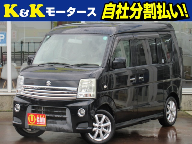 エブリイワゴン PZターボスペシャル ハイルーフ 4WD 後期 両側パワースライドドア キ...
