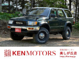 【中古車情報】トヨタ ハイラックスサーフ 3.4 SSR-G ワイド 4WD サンルーフ/ETC/外ナビ/リフトUP/PS/PW の中古車詳細（走行距離：7万km、カラー：グリーン、販売地域：北海道札幌市清田区美しが丘3条3丁目）