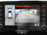 パノラミックビューモニター付きです。車両を上から見たような映像をディスプレイオーディオ画面に表示。運転席からの目視だけでは見にくい、車両周辺の状況をリアルタイムでしっかり確認できます。