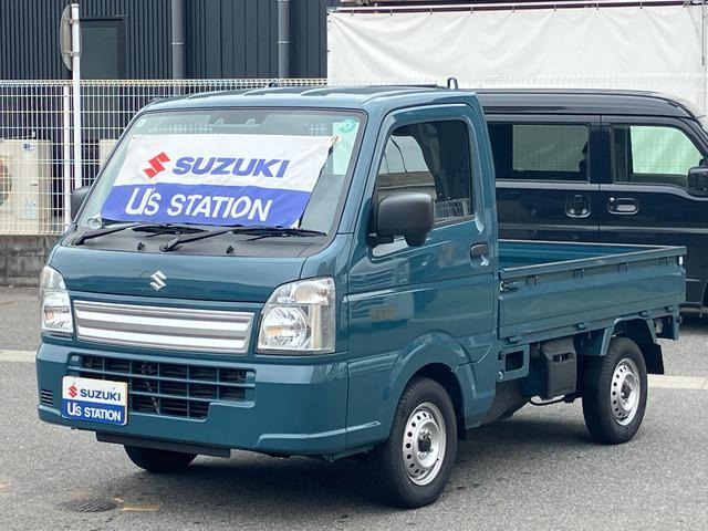 キャリイ KC エアコン パワステ スズキ セーフティサポート 4WD 農繁仕様  3方開