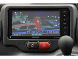 ケンウッド製ナビ(MDV-D406BTW)を装備しています。