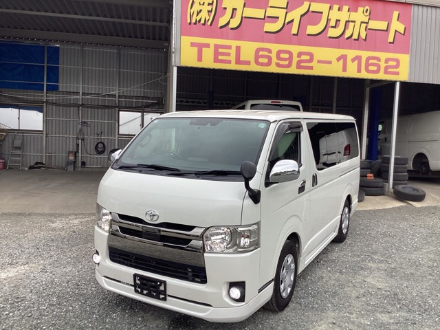 レジアスエース 2.8 スーパーGL ロング ダークプライムII ディーゼル 5型 社外エアロ...