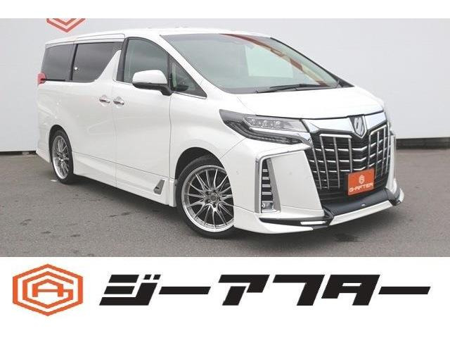 アルファード 3.5 SC TRDエアロ3眼LED黒革JBL10型ナビ後席モニタ
