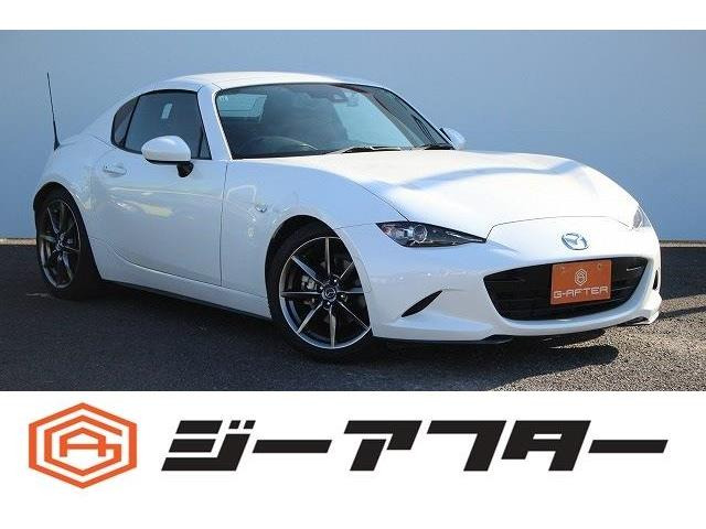 ロードスターRF 2.0 VS バーガンディ― セレクション 6MT専用赤レザー純正ナビTVクル...