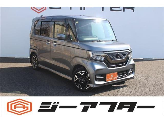 N-BOXカスタム G L ターボ ホンダセンシング ナビRカメラ両側電動LED衝突軽減OPグリル