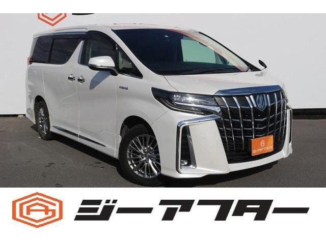 アルファード ハイブリッド 2.5 SR E-Four 4WD モデリスタ10型ナビ後席モニター両側電