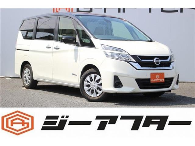 セレナ 2.0 X 純正9型ナビ後席モニタ両側電動プロパイ
