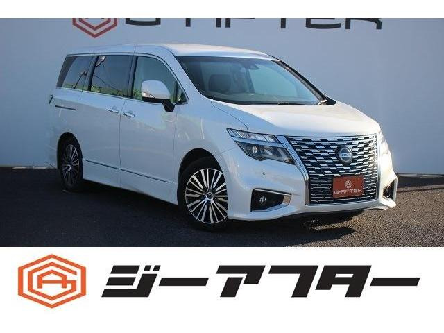 エルグランド 2.5 250ハイウェイスターS 4WD 現行型純正ナビBカメラ両側電動LED衝突軽減