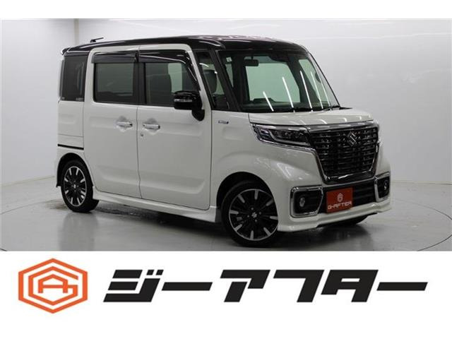 スペーシアカスタム ハイブリッド(HYBRID)  XS 純正ナビ地デジBカメラ両側電動LEDヘッド