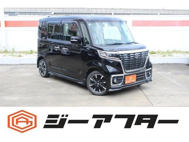 スペーシアカスタム ハイブリッド(HYBRID)  XSターボ 純正8型ナビTV360°カメラ両...