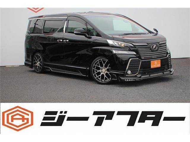 ヴェルファイア 2.5 Z Aエディション ゴールデンアイズ サンルーフROWENエアロ11型ナ...