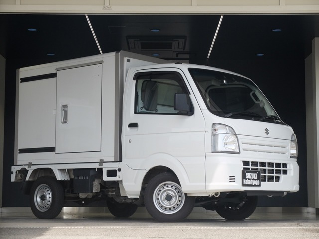 キャリイ 移動販売冷凍車 1WAY 40リットル 清水・排水タンク仕様