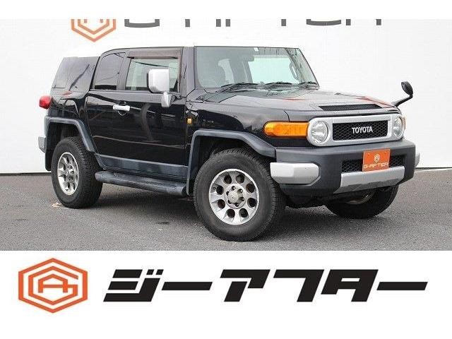 FJクルーザー 4.0 4WD ナビETC周辺ソナーオプション17アルミ