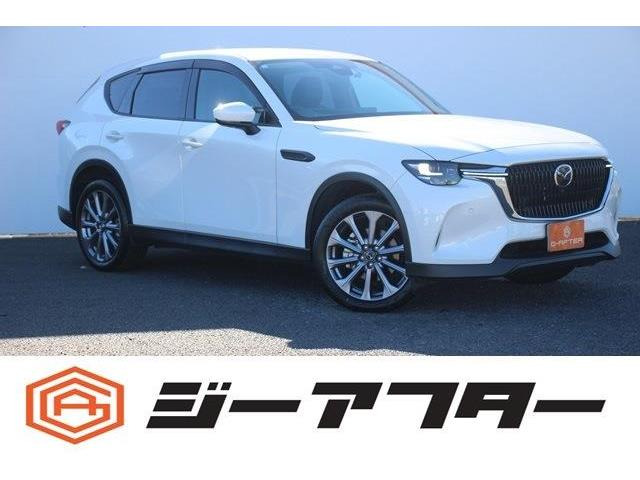 CX-60 3.3 XD Lパッケージ ディーゼル 12.3型ナビ360°TVヒータ付黒革電動ゲート