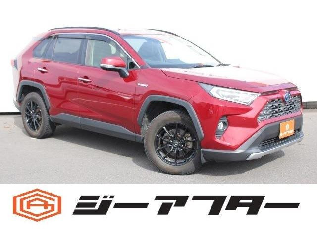 RAV4 2.5 ハイブリッド G E-Four 4WD 雹害ナビBカメラヒータ付黒革前後ドラレコ