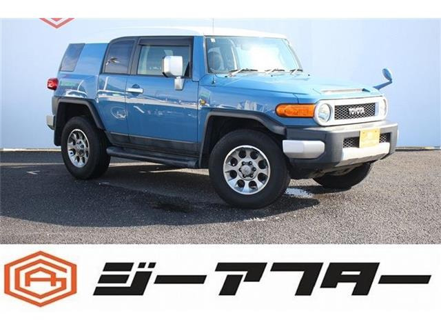FJクルーザー 4.0 カラーパッケージ 4WD 希少色1オーナー純正ナビTV17AWBカメラETC