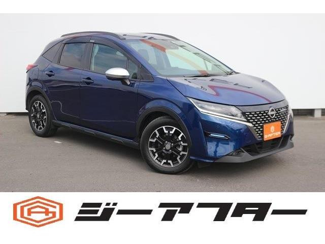 ノート 1.2 AUTECH クロスオーバー FOUR 4WD OP9型ナビ360°カメラTV半革ETC2.0衝...