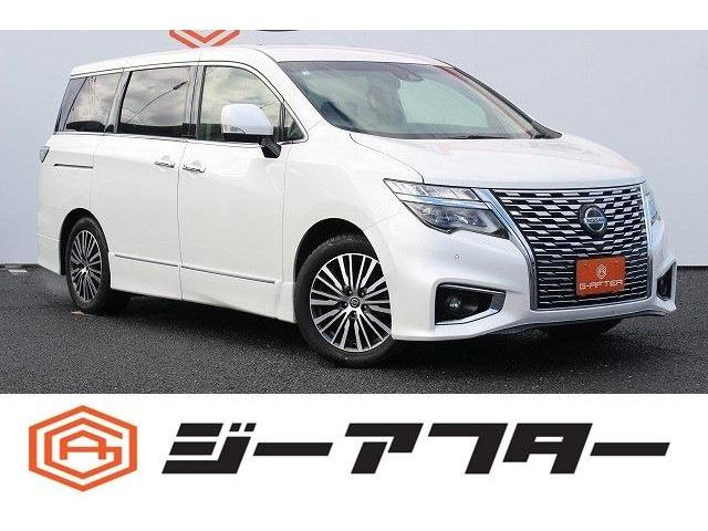 エルグランド 2.5 250ハイウェイスターS 4WD 現行型純正ナビBカメラ両側電動LED衝突軽減