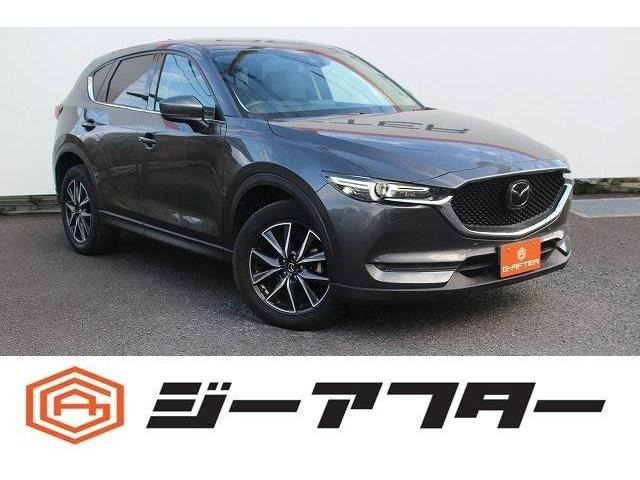 CX-5 2.5 25S Lパッケージ 純正ナビTV後席モニター黒革LED純正19AW