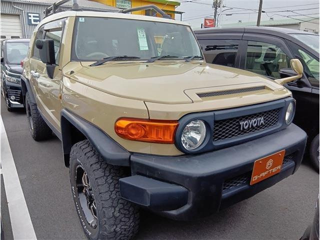 FJクルーザー 4.0 カラーパッケージ 4WD リフトアップBFGoodrich社外18AWキャリア