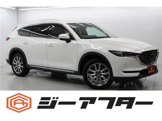 CX-8 2.2 XD Lパッケージ ナビ地デジ360°カメラ後席モニター茶革LED