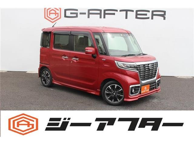 スペーシアカスタム ハイブリッド(HYBRID)  XSターボ 純正8型ナビBカメラTV両側電動L...