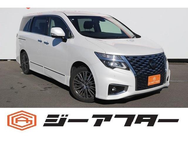 エルグランド 2.5 250ハイウェイスターS 4WD 現行型純正ナビBカメラ両側電動LED衝突軽減