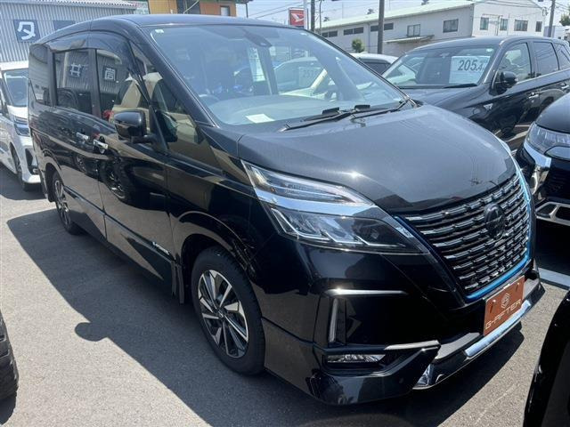 セレナ 1.2 e-POWER ハイウェイスター G 後期型ガーニッシュ純正10型ナビ地デジ黒革