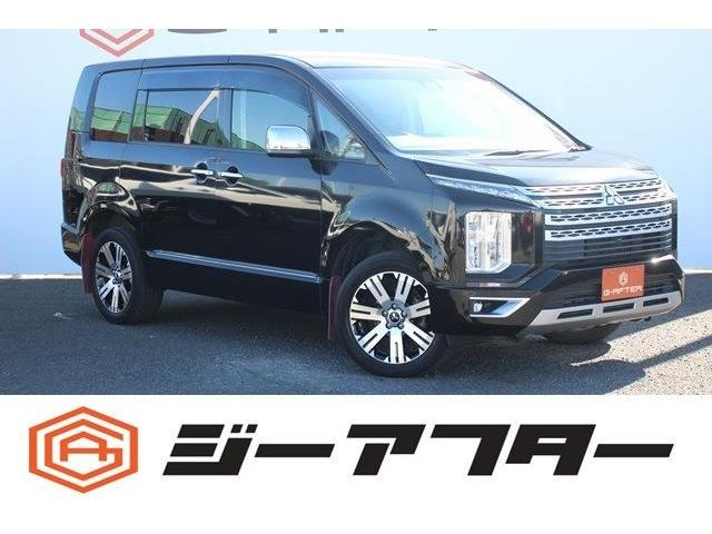 デリカD:5 2.2 P 4WD 1オーナー純正10型ナビ360°TVマッドガード