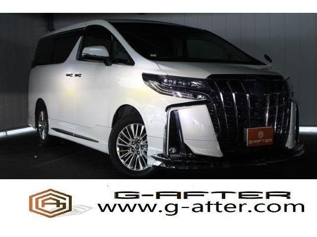 アルファード ハイブリッド 2.5 SR Cパッケージ E-Four 4WD モデリスタ3眼LED温冷黒...
