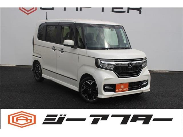 N-BOXカスタム G L ターボ ホンダセンシング 純正8型ナビBカメラ両側電動ETC衝突軽減