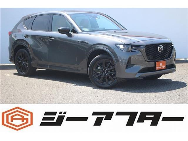 CX-60 3.3 XD ハイブリッド プレミアムスポーツ ディーゼル 4WD 茶内装サンルーフ12....