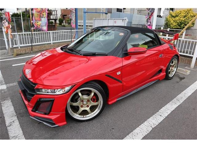 S660 アルファ 6MTターボ 幌 無限フルエアロ