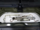 車載工具も搭載されています。