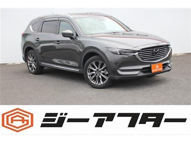 CX-8 2.2 XD Lパッケージ 4WD 6人乗黒革シート純正ナビ360°カメラTV