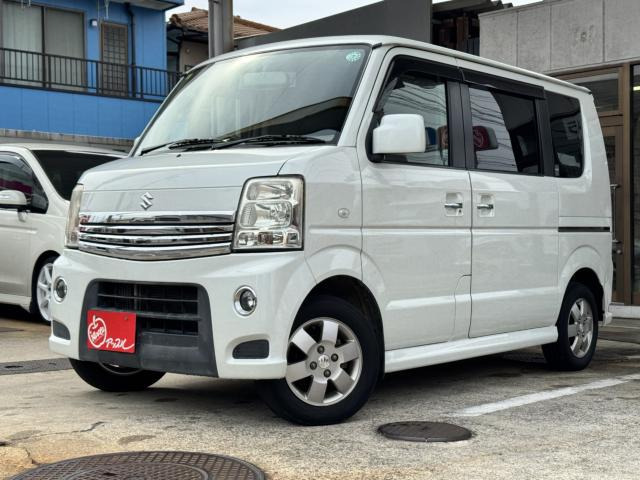 エブリイワゴン PZターボ 社外ナビ ETC 左パワスラ