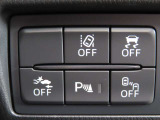 パーキングセンサー、横滑り防止機能など安全、快適装備のON/OFFスイッチになります!直感的な操作が可能です♪