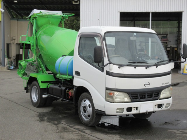 デュトロ ミキサー車 2t ミキサー車 極東開発KD091