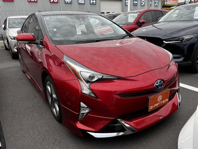 プリウス 1.8 S ツーリングセレクション モデリスタエアロ9型ナビTV衝突軽減LED