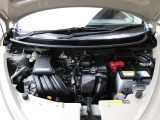 1.2リッターエンジン。特に癖もなく運転しやすいです。異音もなく非常に良好です。