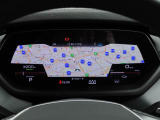 必要に応じてメーター内に地図や車両のインフォメーションなどを切り替え表示できるバーチャルコクピット