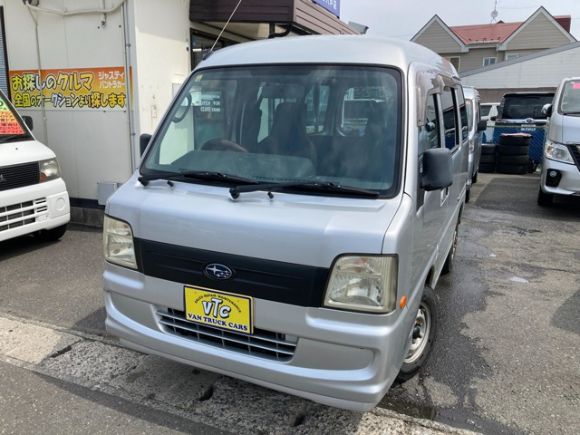 サンバー トランスポーター 4WD 5MT 両側スライドドア CDデッキ ETC