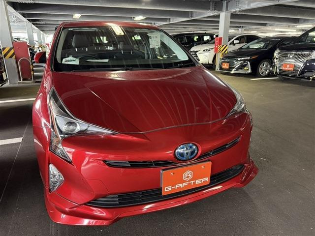 プリウス 1.8 S ツーリングセレクション 純正9型ナビ地デジエアロ黒革LED衝突軽減