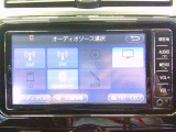 嬉しい装備です♪ワンセグTV・Bluetoothオーディオに対応しています!!