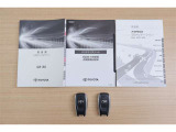 取扱説明書、メンテナンスノート完備。スマートキーは2個となります♪