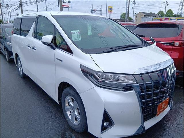 アルファード ハイブリッド 2.5 X E-Four 4WD 10型ナビ後席モニタ両側電動ETC衝突軽減