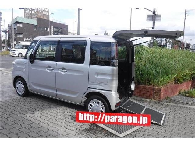 スペーシア ハイブリッド(HYBRID) G ウィズ 車いす移動車 リアシート付 レーダーブレ...
