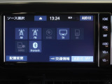 車内でCD DVD等、様々なメディアが楽しめます。