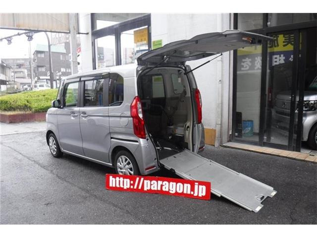 N-BOX G スロープ L ホンダセンシング 車いす専用装備装着車 TVバックカメラ左パワー...